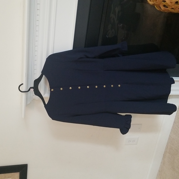 Navy Blue Camilyn Beth made in the USA size 6 - Picture 2 of 5